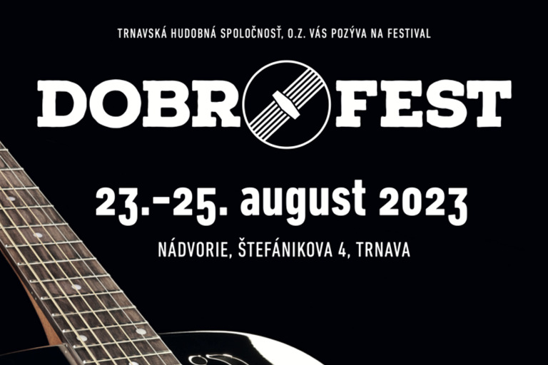 Organizátor upravuje program festivalu Dobrofest 2023